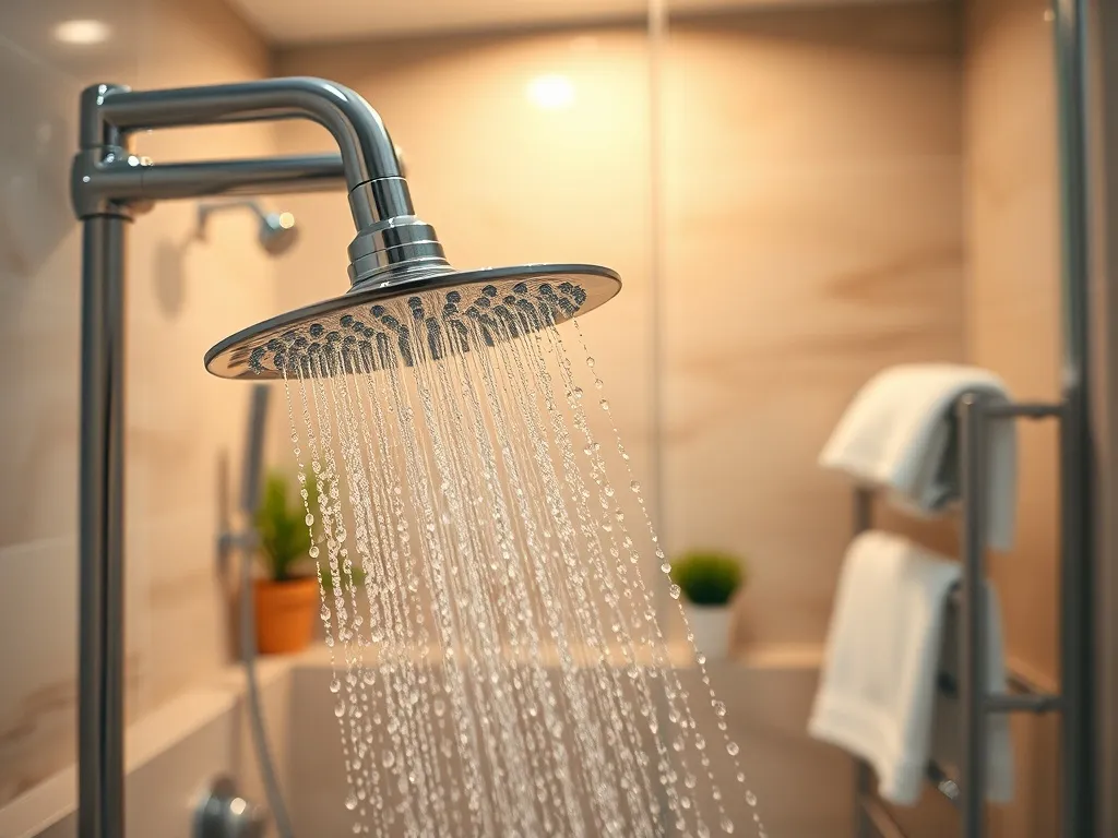 Jak przełączyć prysznic na deszczownicę?