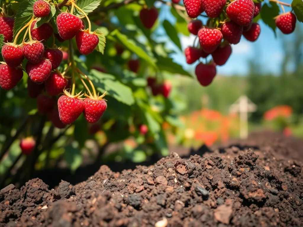 Jaki obornik pod maliny?