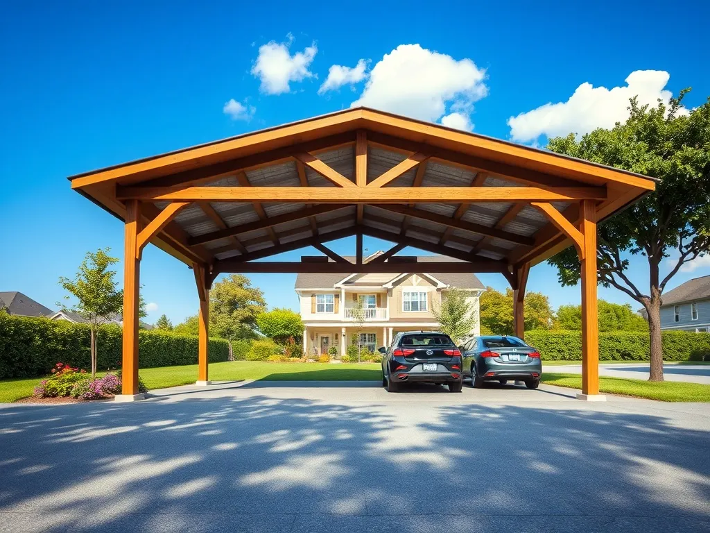 Wiata na 2 samochody – jakie wymiary?