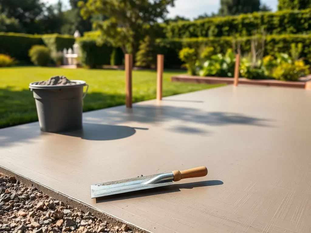 Wylewka pod domek narzędziowy – krok po kroku