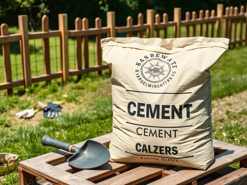 Jaki cement do słupków ogrodzeniowych?