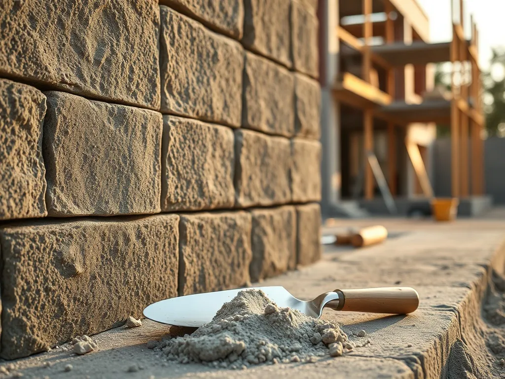 Jaki cement do murowania bloczków betonowych?