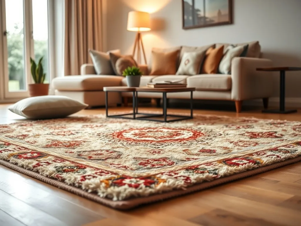 Jak położyć dywan w salonie?