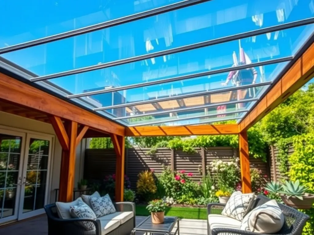 Jak zrobić zadaszenie tarasu z poliwęglanu?