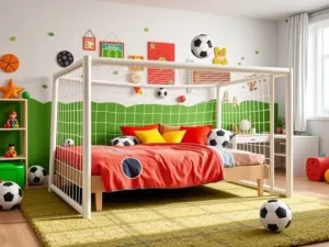 Jak zrobić łóżko bramka piłkarska? Kreatywne pomysły dla dzieci