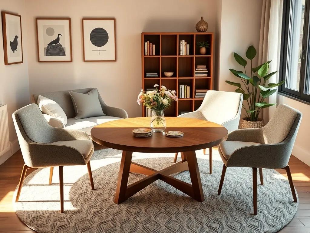 Jak urządzić mały salon ze stołem: praktyczne porady i inspiracje