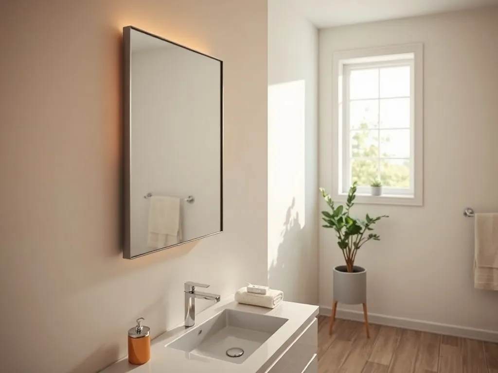 Na jakiej wysokości lustro w łazience? Oto praktyczne wskazówki