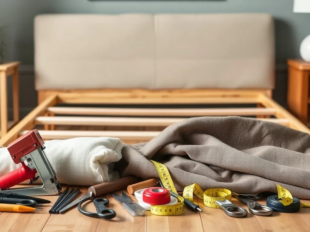 Jak zrobić łóżko tapicerowane? Praktyczny przewodnik krok po kroku