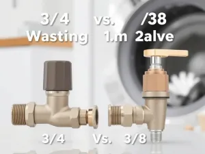 Jaki zawór do pralki 3/4 czy 3/8? Sprawdź, co wybrać!