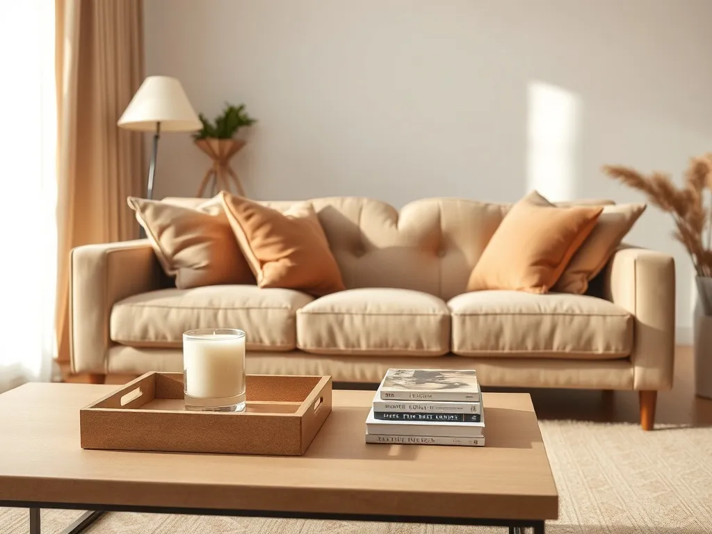 Salon beżowo brązowy: jakie dodatki wybrać do aranżacji?