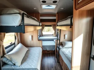 Jak zrobić łóżko piętrowe w przyczepie kempingowej? Praktyczny poradnik