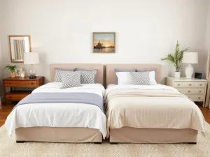 Jak połączyć dwa łóżka w jedno? Praktyczne porady dla wnętrz