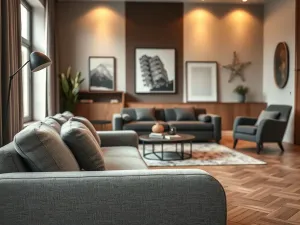 Czy szara kanapa pasuje do brązowych mebli w Twoim wnętrzu?