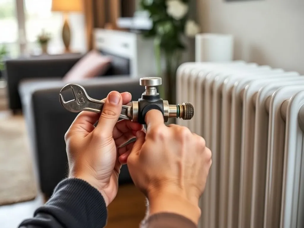 Jak odkręcić dolny zawór grzejnika? Praktyczny przewodnik krok po kroku