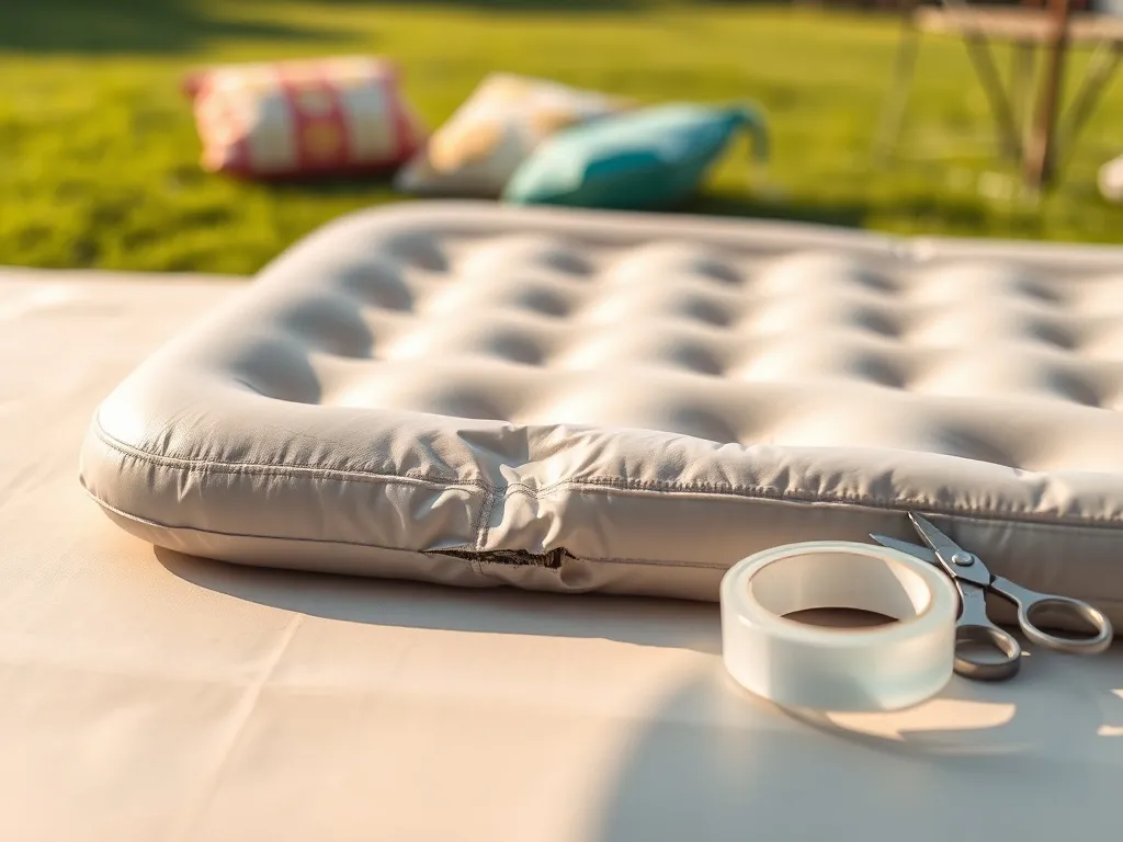 Jak skleić materac dmuchany na zgrzewie? Praktyczny przewodnik