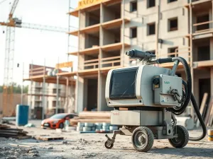 Agregaty tynkarskie w firmie budowlanej -- wydajność, oszczędność i ergonomia