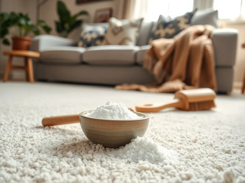 Jak wyczyścić dywan sodą?