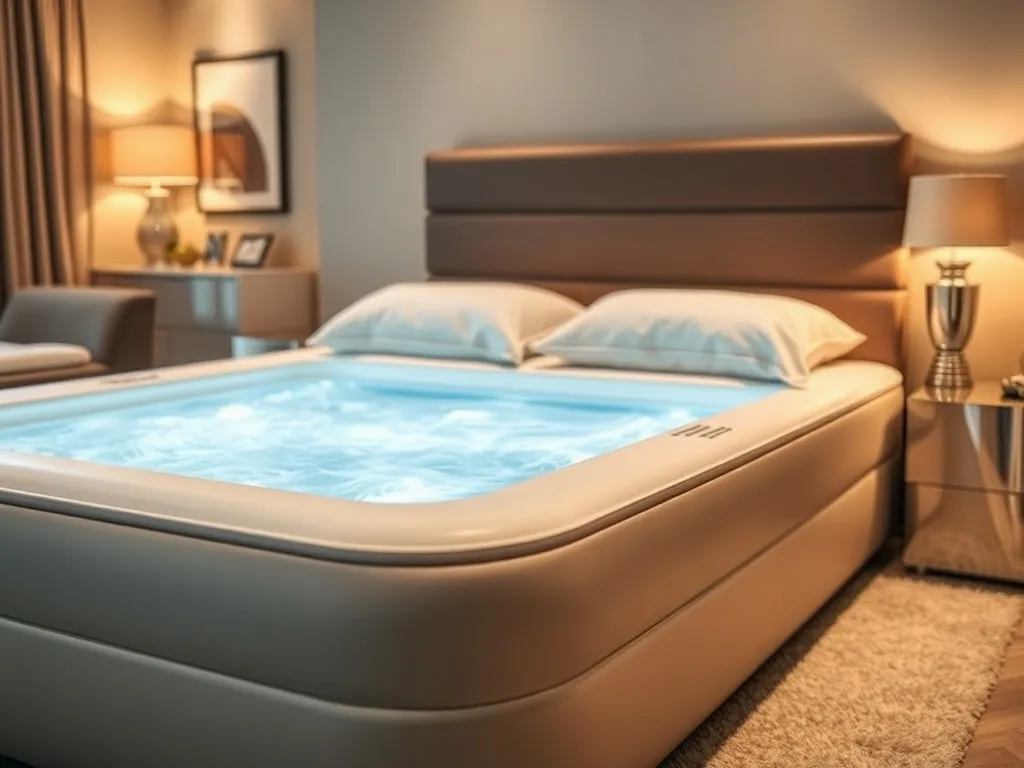 Ile kosztuje łóżko wodne? Przewodnik po cenach i modelach