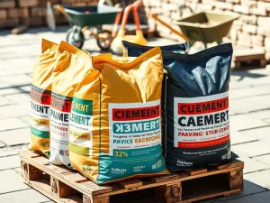 Jaki cement pod kostkę brukową?