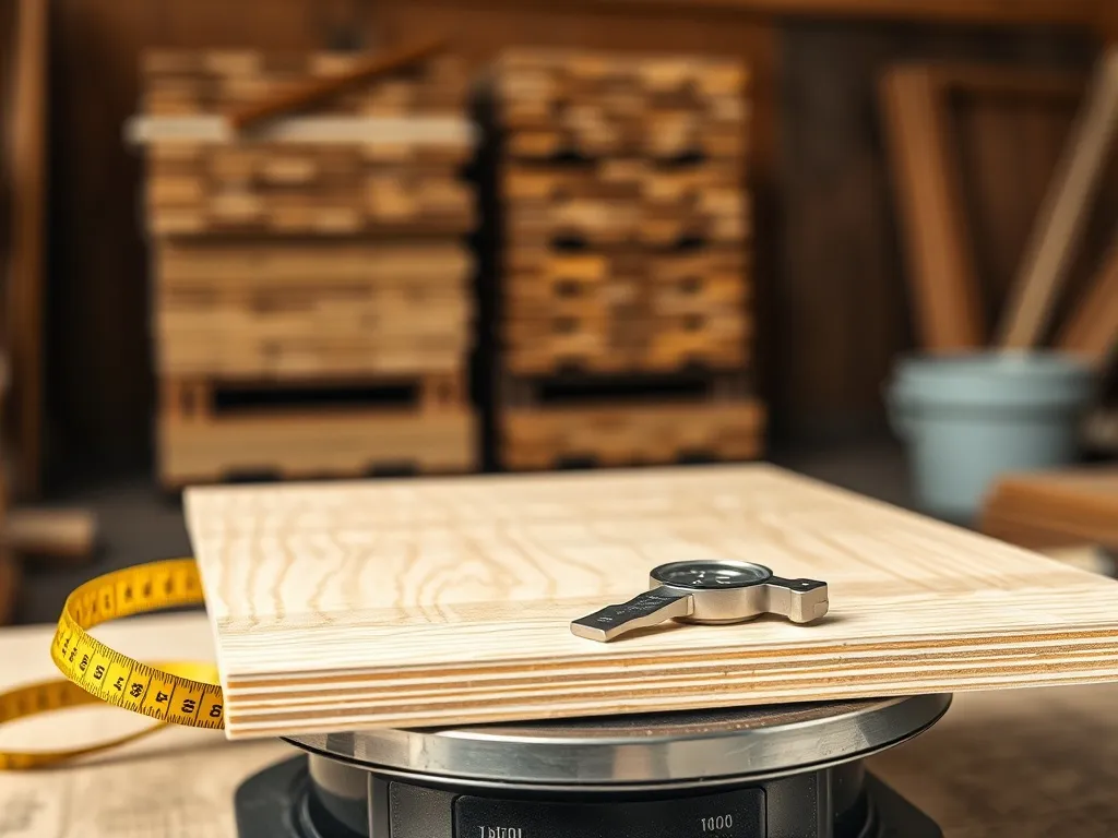 Ile waży płyta meblowa?