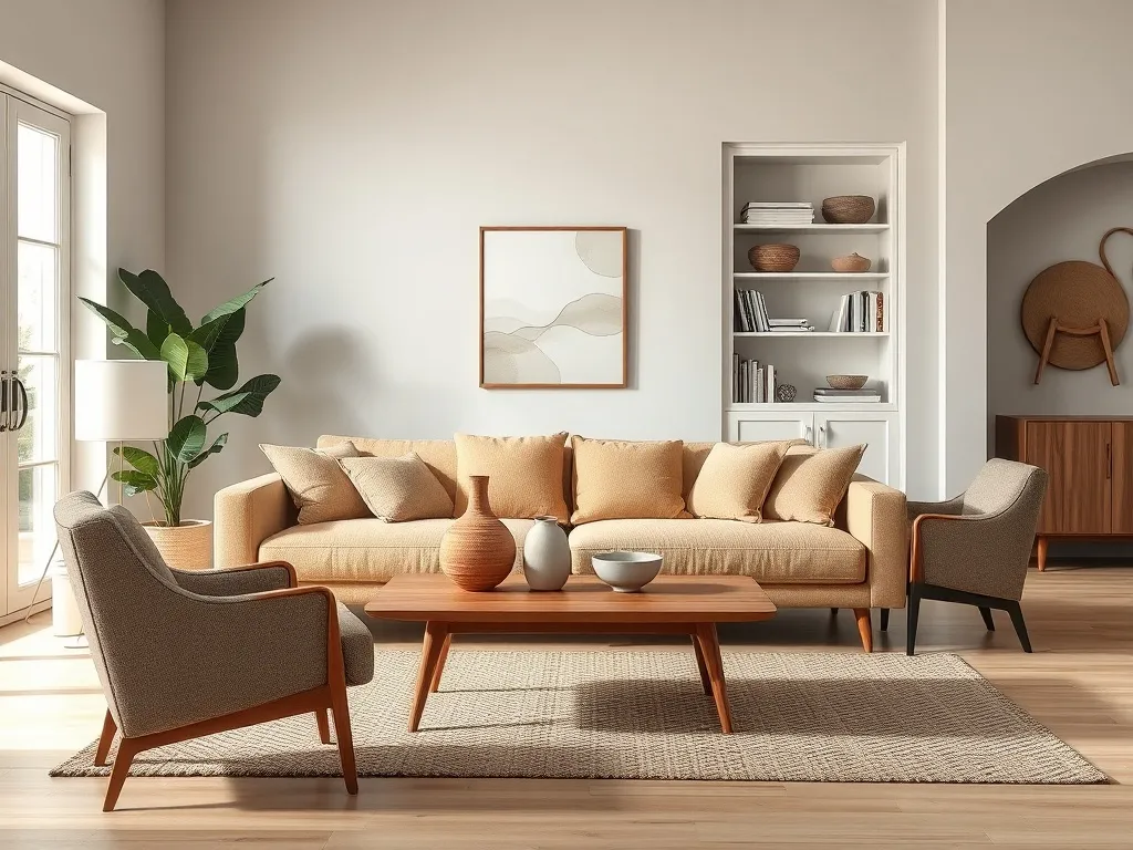 Szare ściany w salonie jakie meble wybrać?