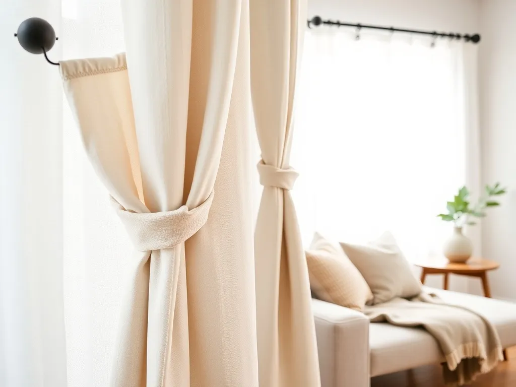 Jak upiąć firanki w salonie? Proste i stylowe sposoby