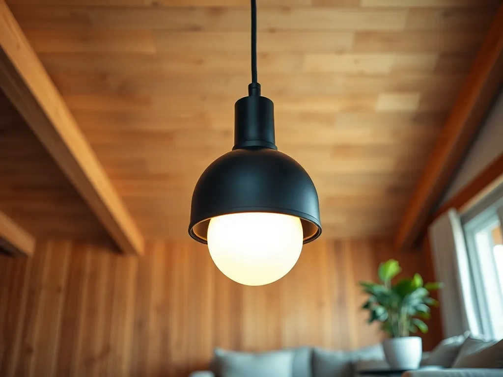 Jaka lampa do drewnianego sufitu? Porady i inspiracje