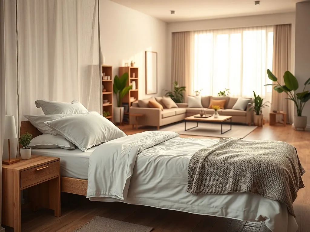 Sypialnia w salonie jak oddzielić? Praktyczne pomysły