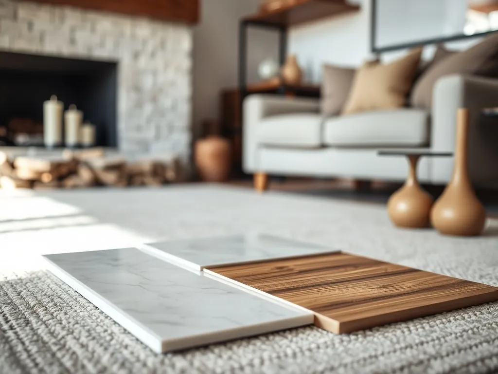 Czym obłożyć kominek w salonie? Pomysły i materiały