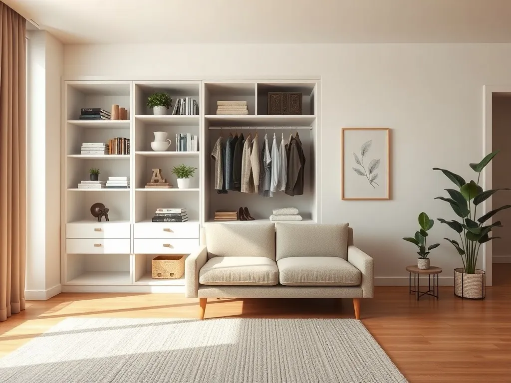 Jak ukryć szafę w salonie? Praktyczne pomysły i aranżacje