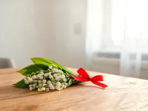 Nowoczesny reflektor sufitowy emitujący ciepłe światło w minimalistycznej łazience z marmurowym wykończeniem.