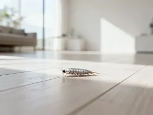 Nowoczesny salon z jasnoszarą ścianą ozdobioną drewnianymi lamelami, tworzącą przytulną i minimalistyczną przestrzeń.
