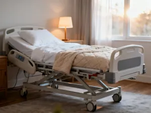 Porównanie tekstury naturalnej maty kokosowej oraz systemu sprężyn kieszeniowych wewnątrz materaca.